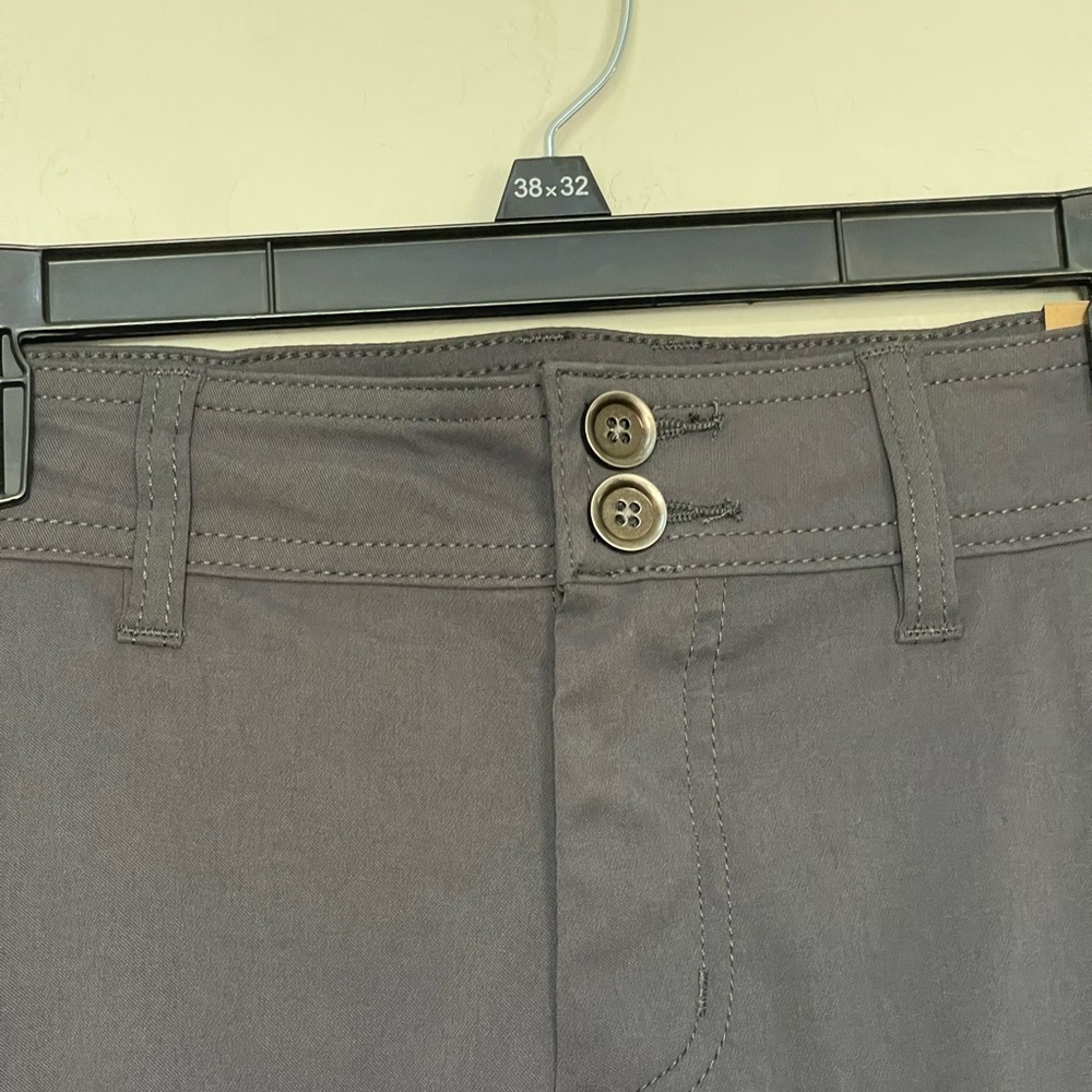 Prana Halle Pant Short Inseam in Coal size 12 - Picture 4 of 10